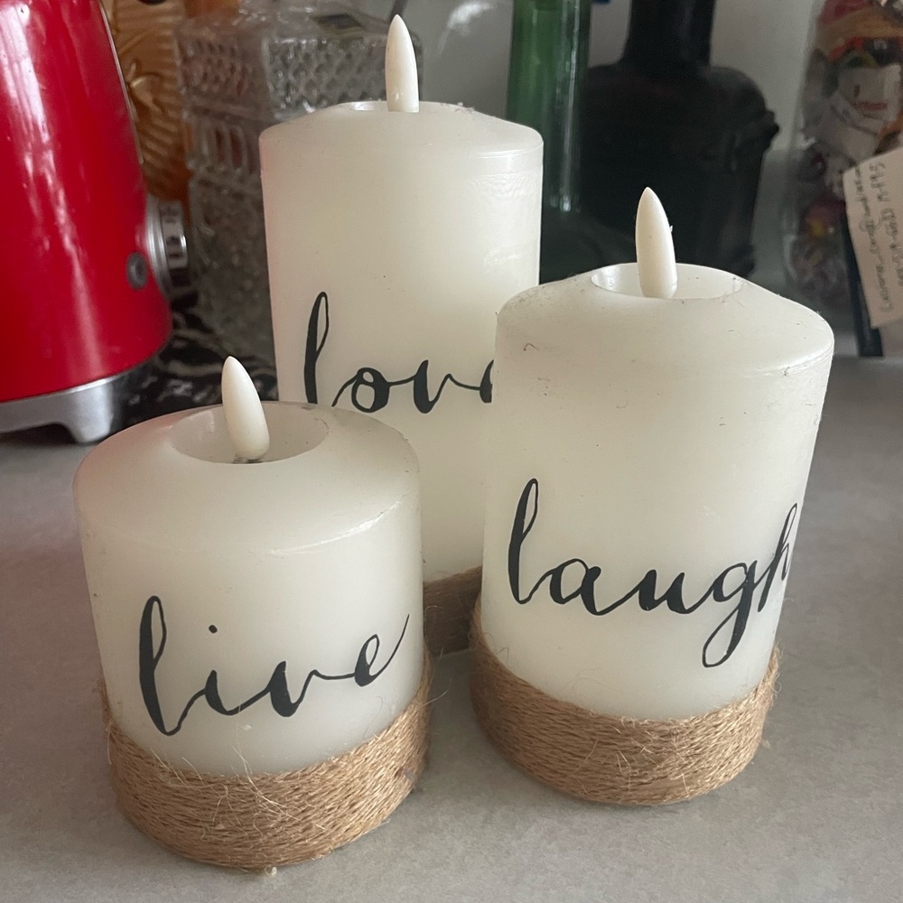 Candle Set - Battery Operated
